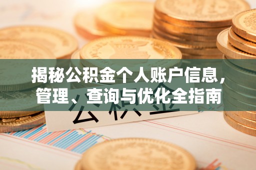 宁津揭秘公积金个人账户信息，管理、查询与优化全指南
