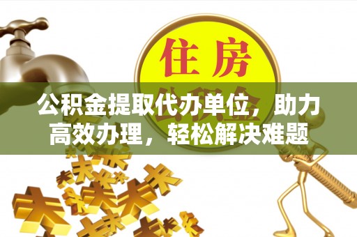 宁津公积金提取代办单位，助力高效办理，轻松解决难题